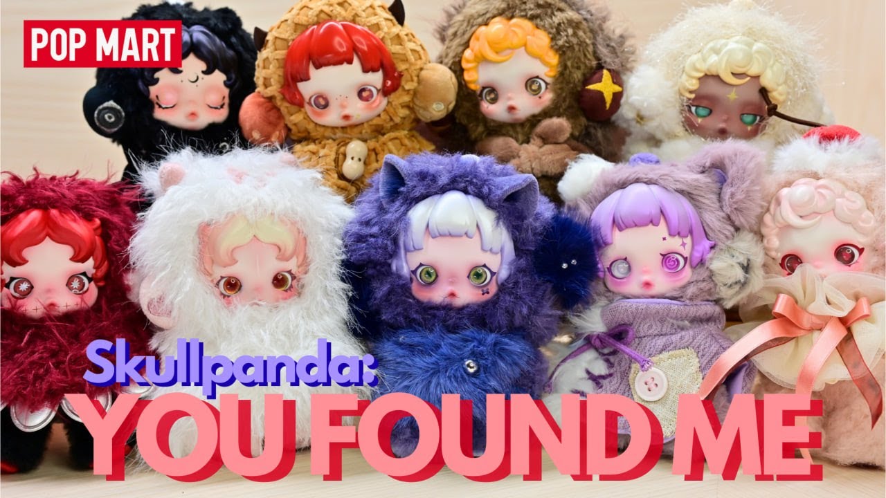未開封」スカルパンダYou Found Me! ぬいぐるみペンダント2個セット