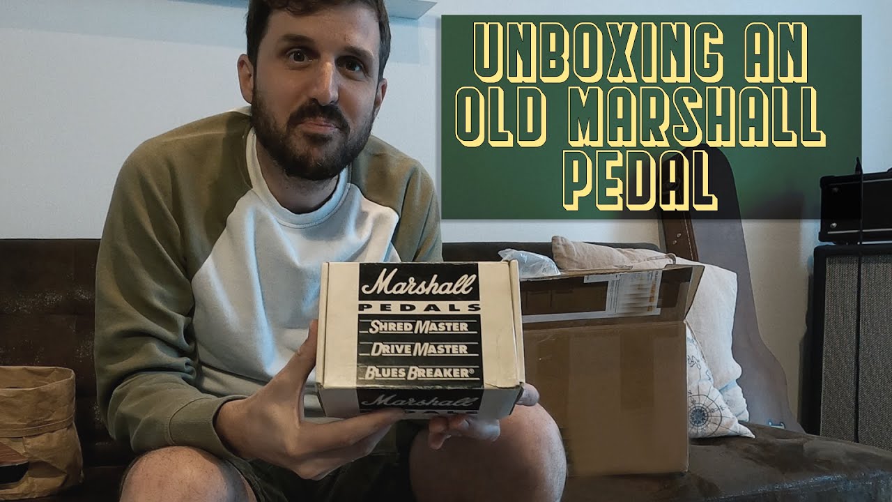 UNBOXING | Marshall Drive Master | MK1 | Made in England - YouTube