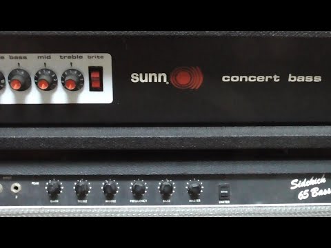 Sunn の Concert Bass を鳴らしてみましょ - YouTube