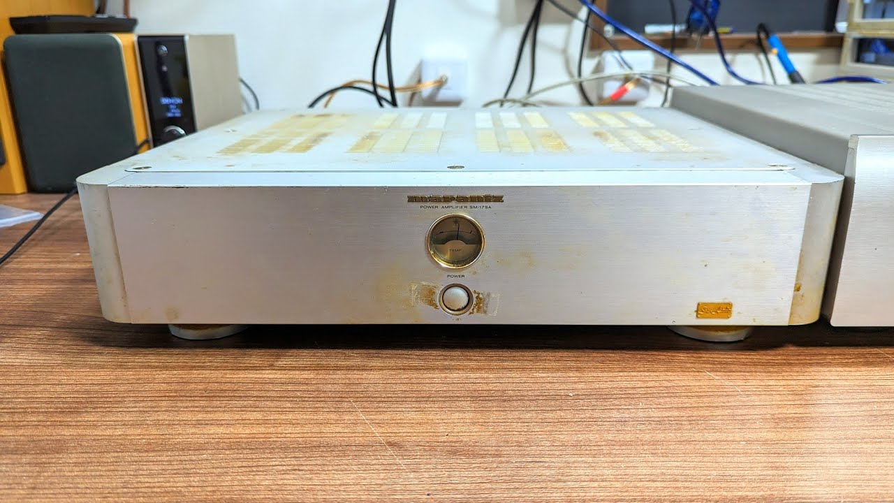 marantz SM-17SA メンテナンス - YouTube