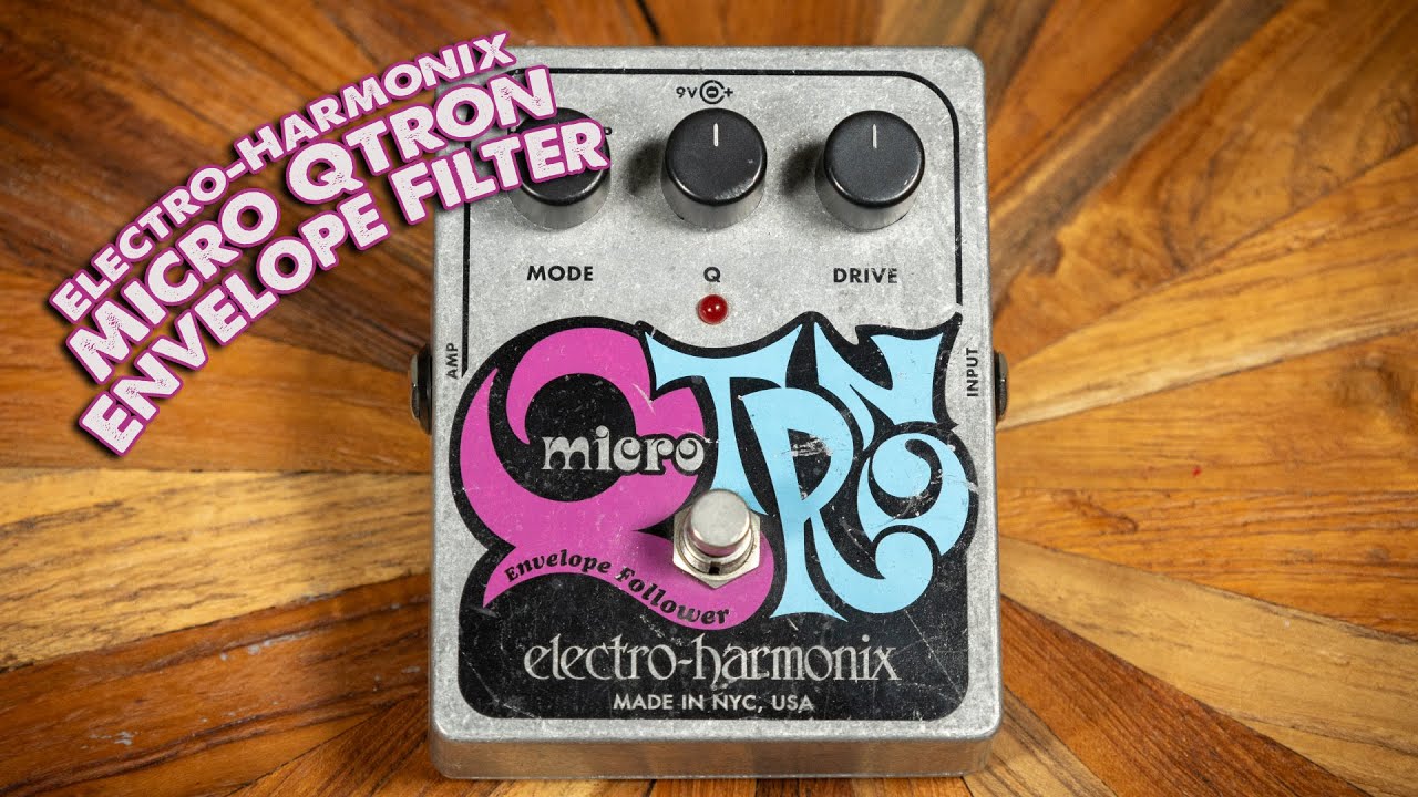 Electro-Harmonix Qtron Envelope Filter ‪@EHX‬ - VGW - YouTube