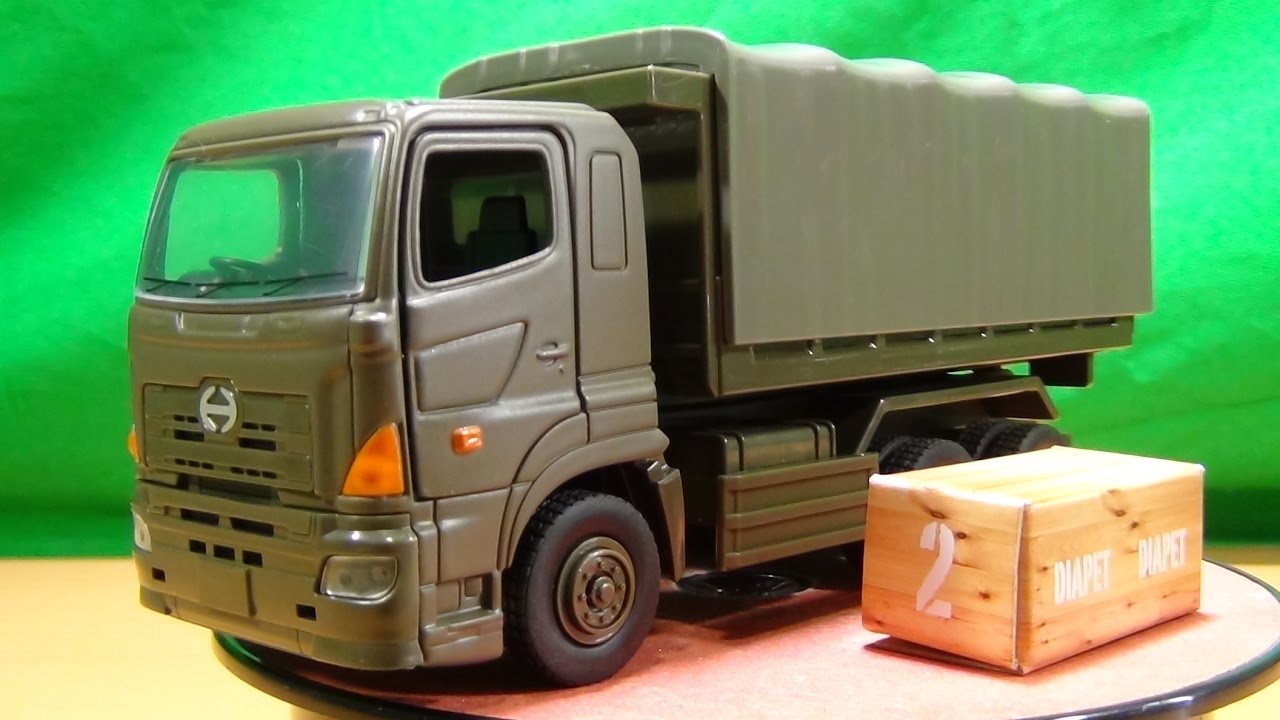 モデルは自衛隊？ ダイヤペット DK-8002 輸送トラック(ミリタリー