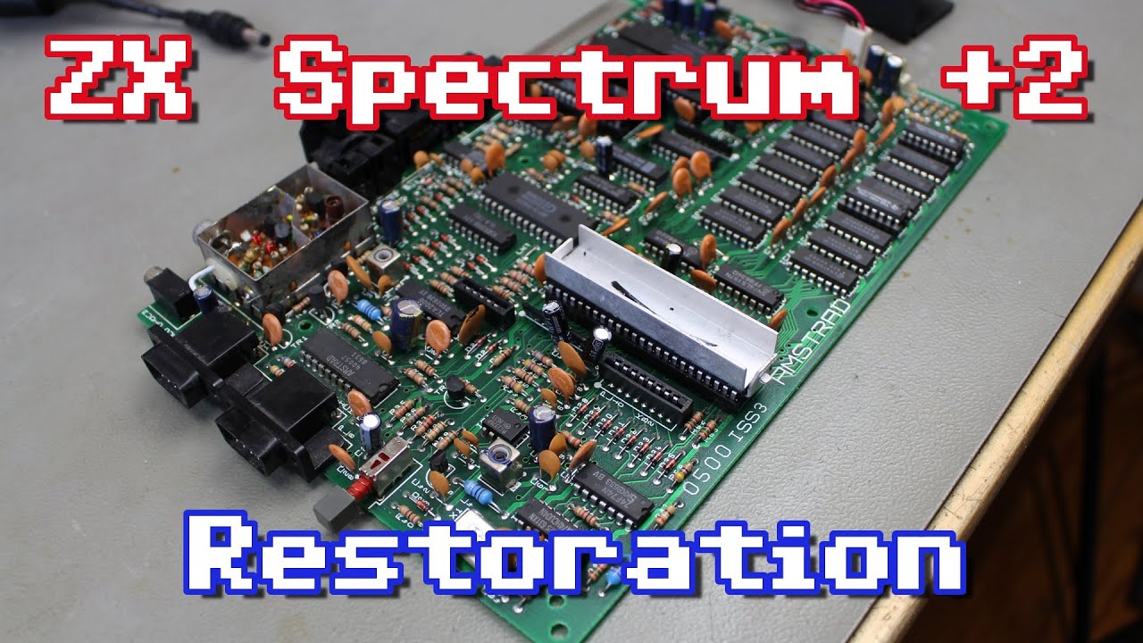 Sinclair ZX Spectrum +2 Full Restoration - YouTube