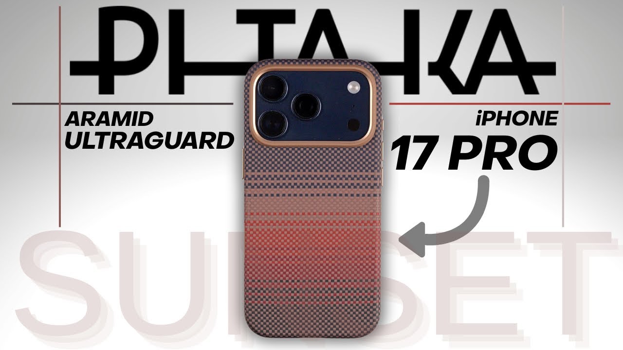 iPhone 17 Pro Case - Pitaka UltraGuard (Sunset) - YouTube