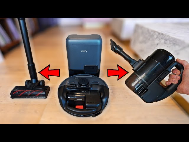 eufy E20 Is 3 Vacuums In 1 - YouTube