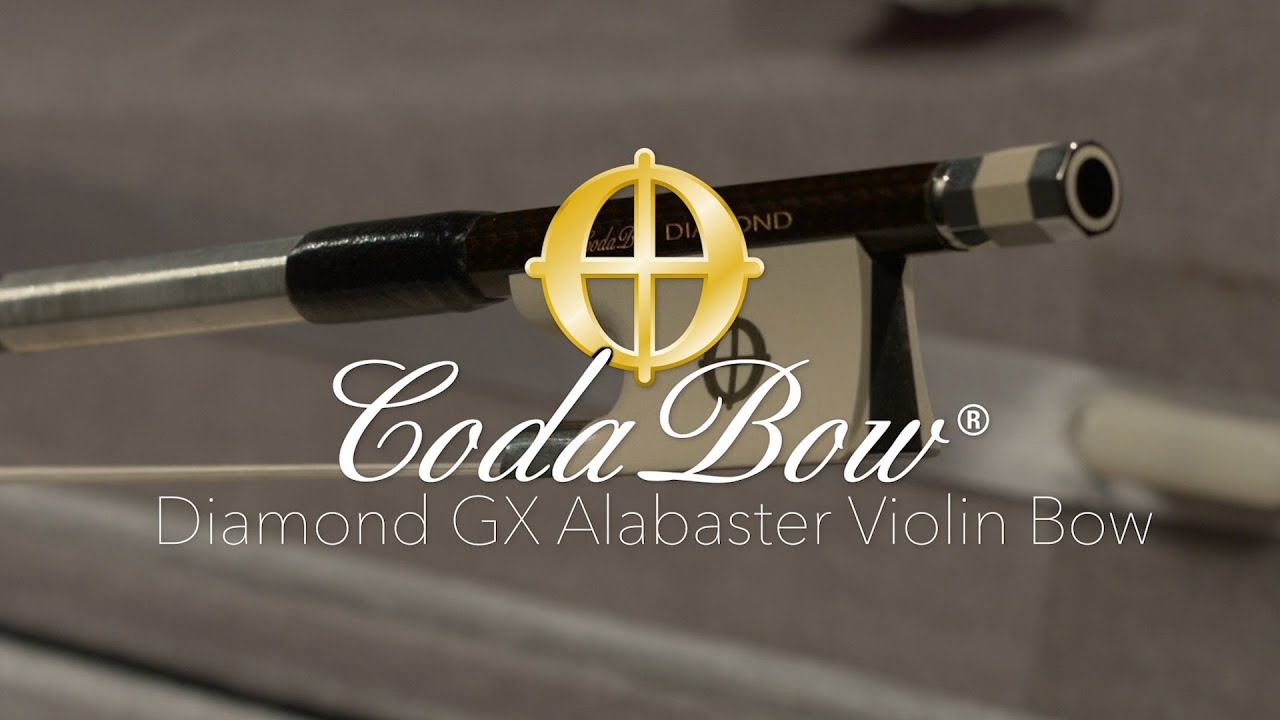 Codabow Diamond GX Alabaster Violin Bow | Gear4music demo - YouTube