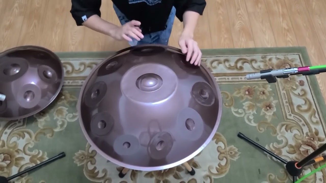 ハンドパンDスケール10ノートHandpan
