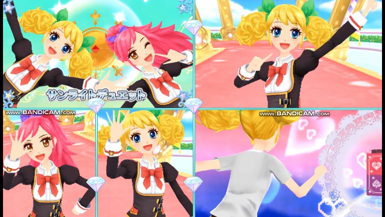 3DSアイカツ！冴草きい&音城セイラでSTART DASH SENSATION(ドリーム