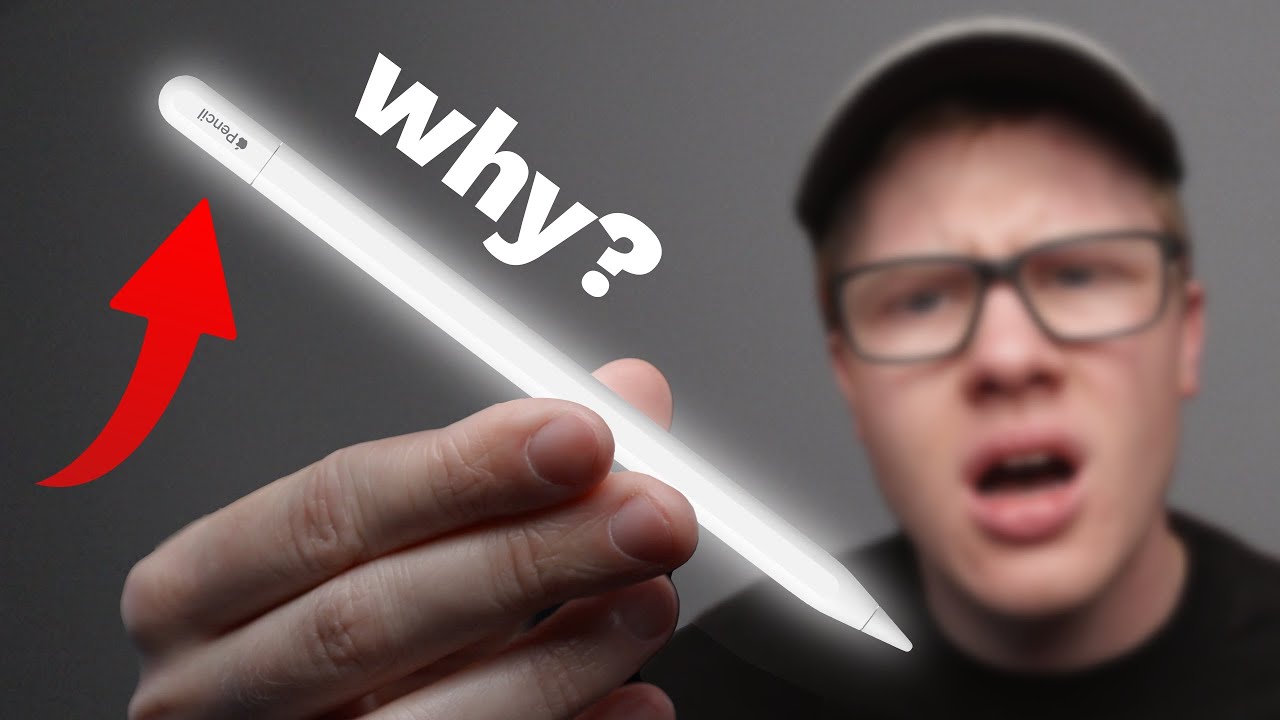 The new USB-C Apple Pencil is a DISASTER - YouTube
