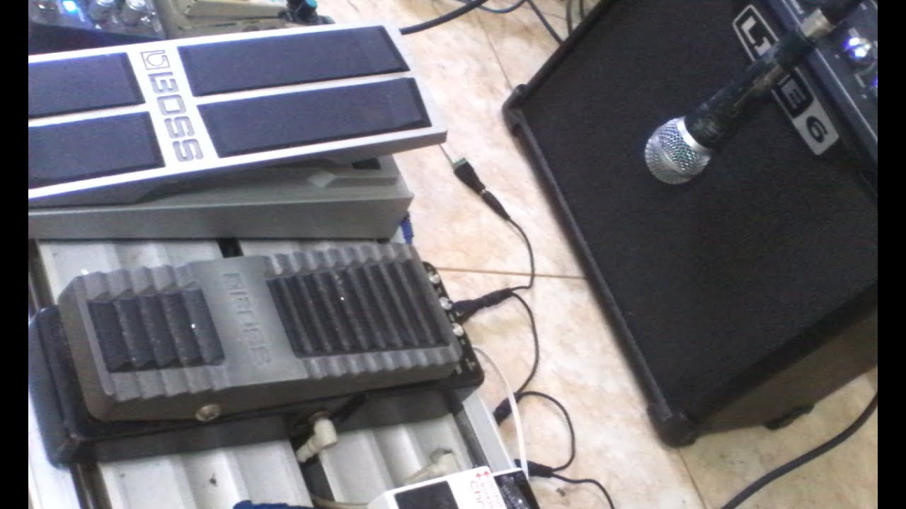 Boss PW 10 wah pedal review sound samples (WARNING! NAKED SCENES