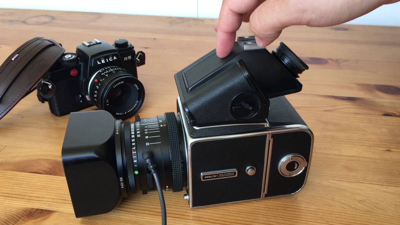 Using the Hasselblad 500 C/M with off Camera Flash and 120 Film
