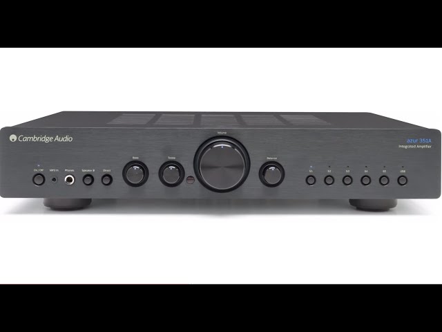 Azur 351A Integrated Amplifier - YouTube