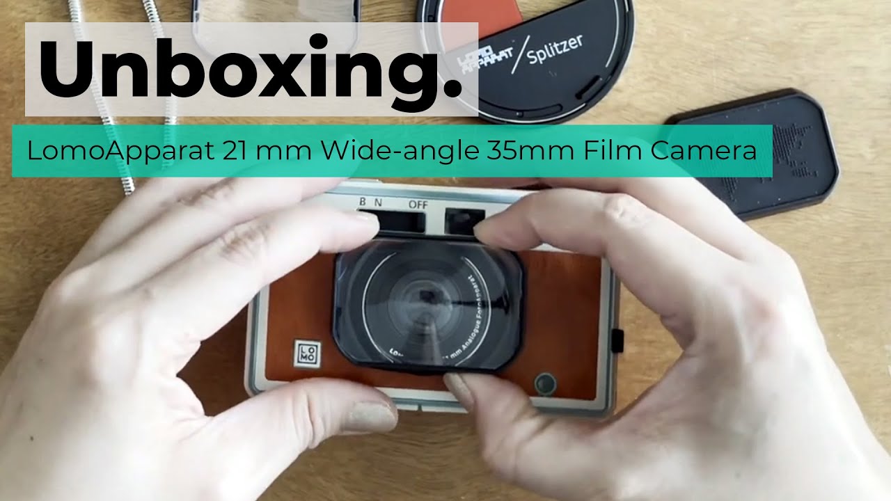 Unboxing the LomoApparat 21 mm Wide-angle 35mm Film Camera - YouTube