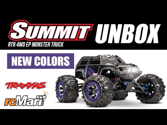 Traxxas Summit 1/10 4WD Electric Monster Truck RTR – New Color