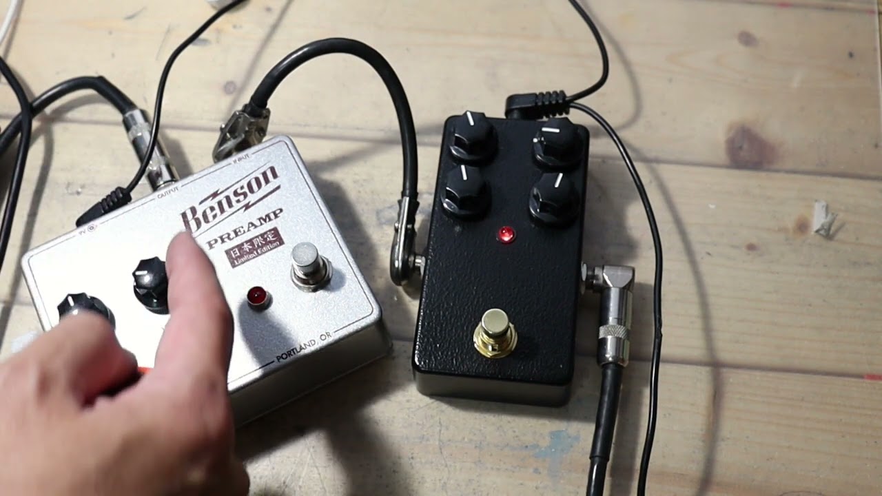 benson preamp clone - YouTube