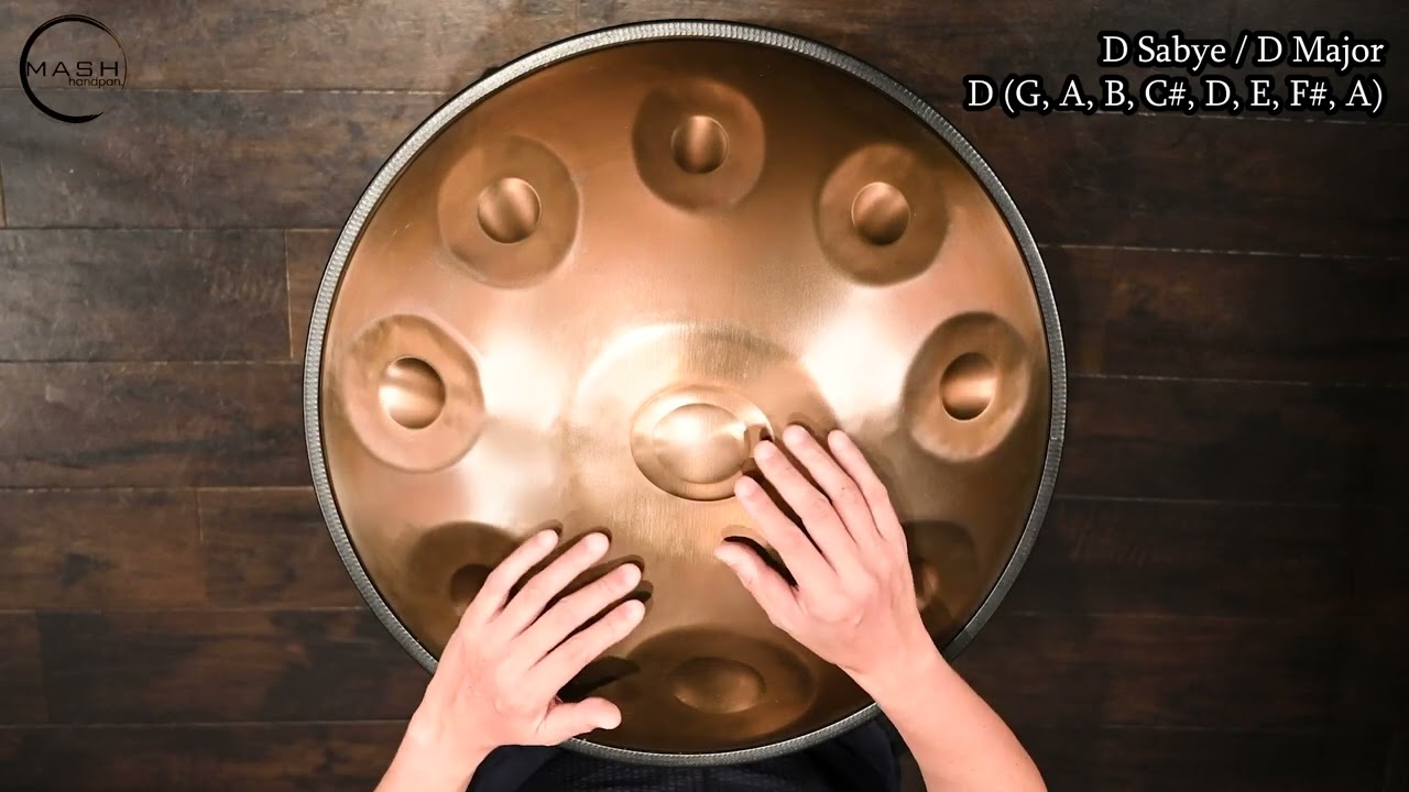 ハンドパンDメジャー MASH handpan. 9音 Sabye D ・ D メジャー [D