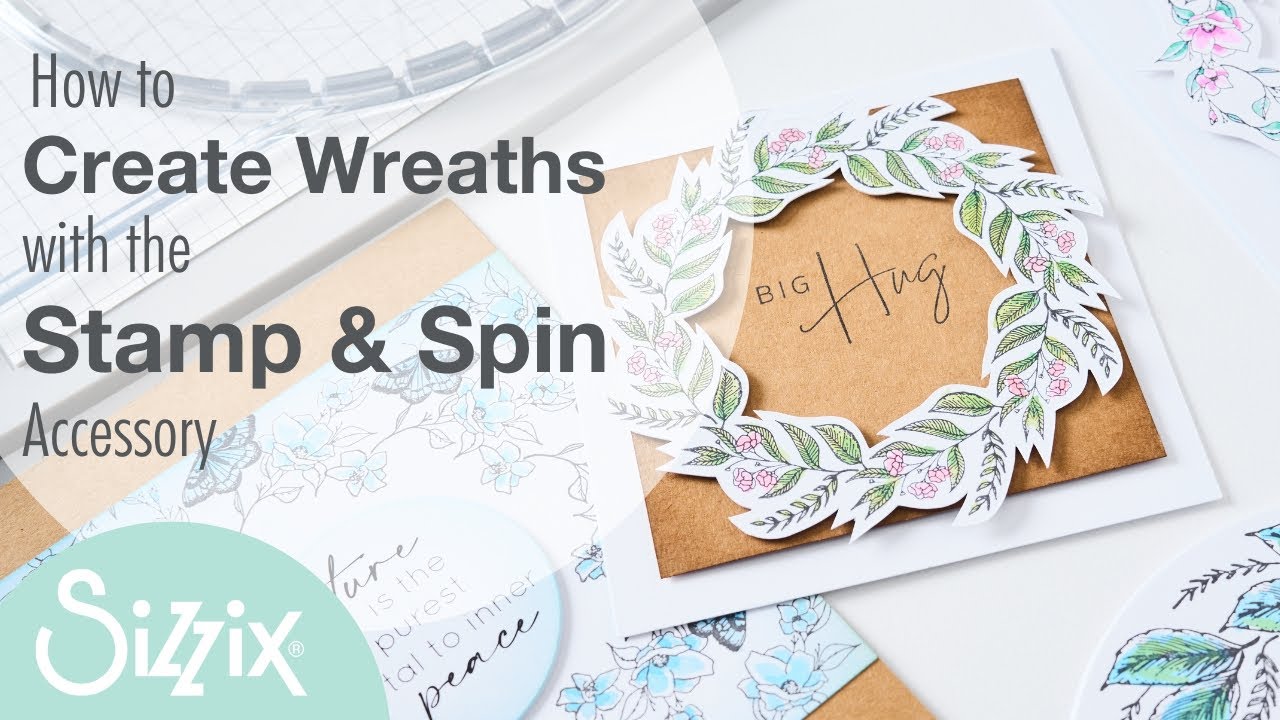 Sizzix Stencil & Stamp Tool Accessory - Stamp & Spin Tool – Sizzix.com