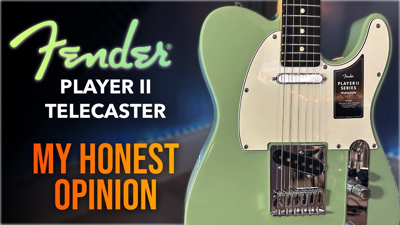 Fender Player II Telecaster | My Honest Opinion - YouTube