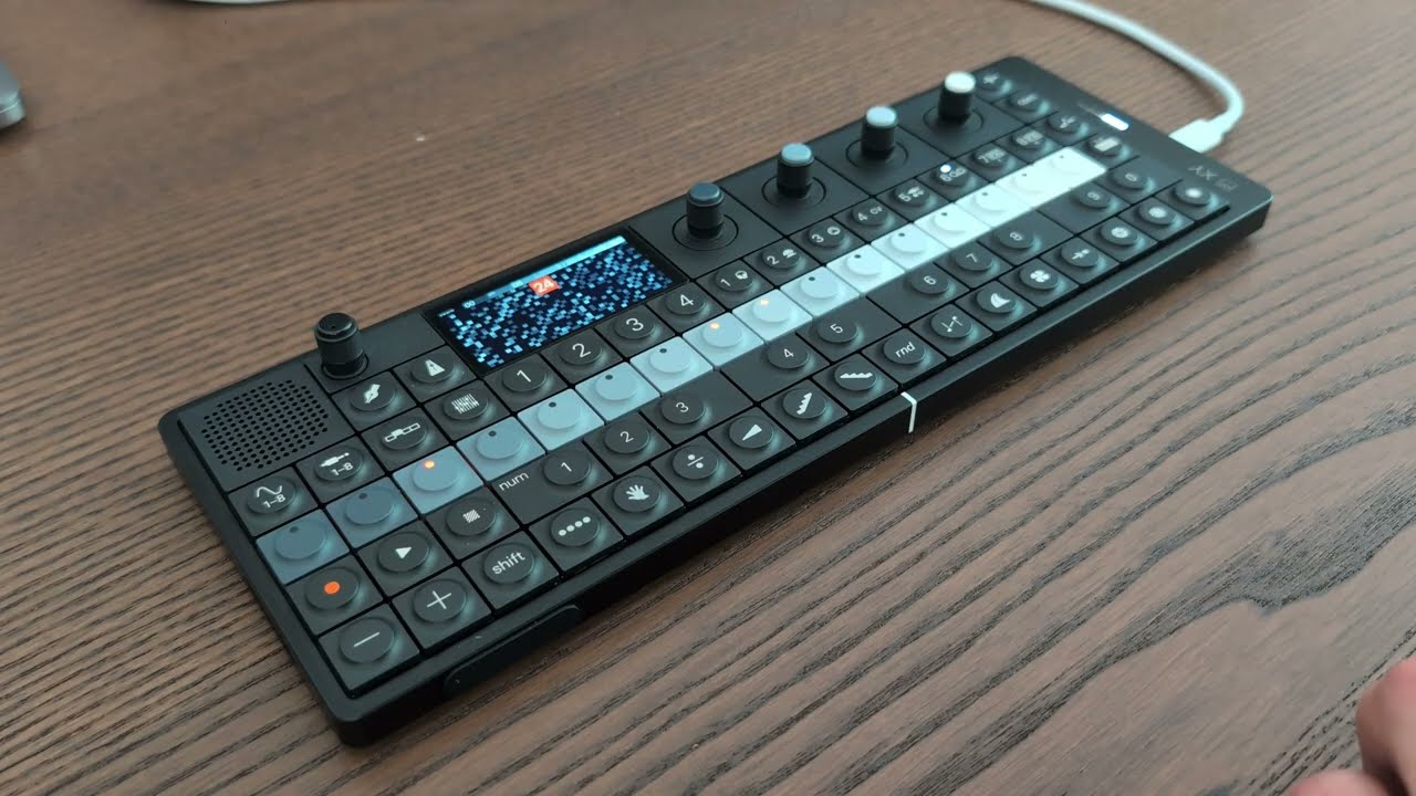 teenage engineering op-xy live performance - YouTube