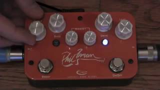 LED BOOTS/Phil Brown Signature OD/Boost Video by J. Rockett Audio