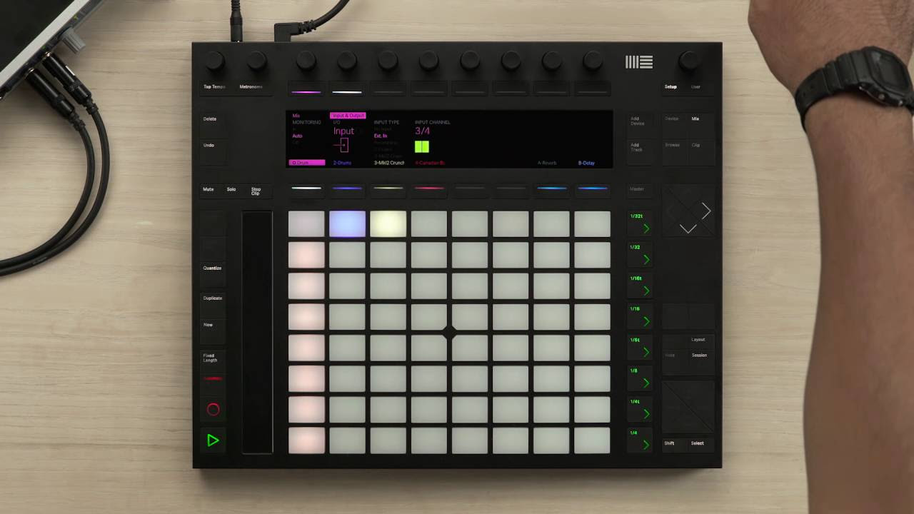 Learn Push 2: Recording audio - YouTube