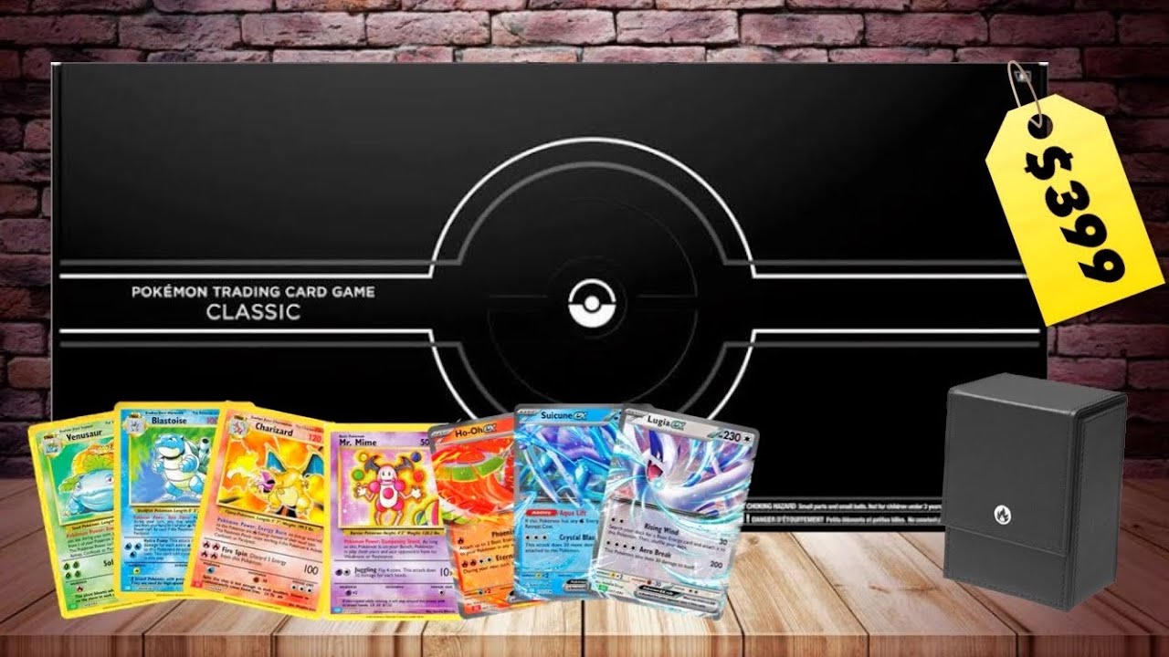 Opening the NEW $400 Pokemon Trading Card Game Classic! - YouTube