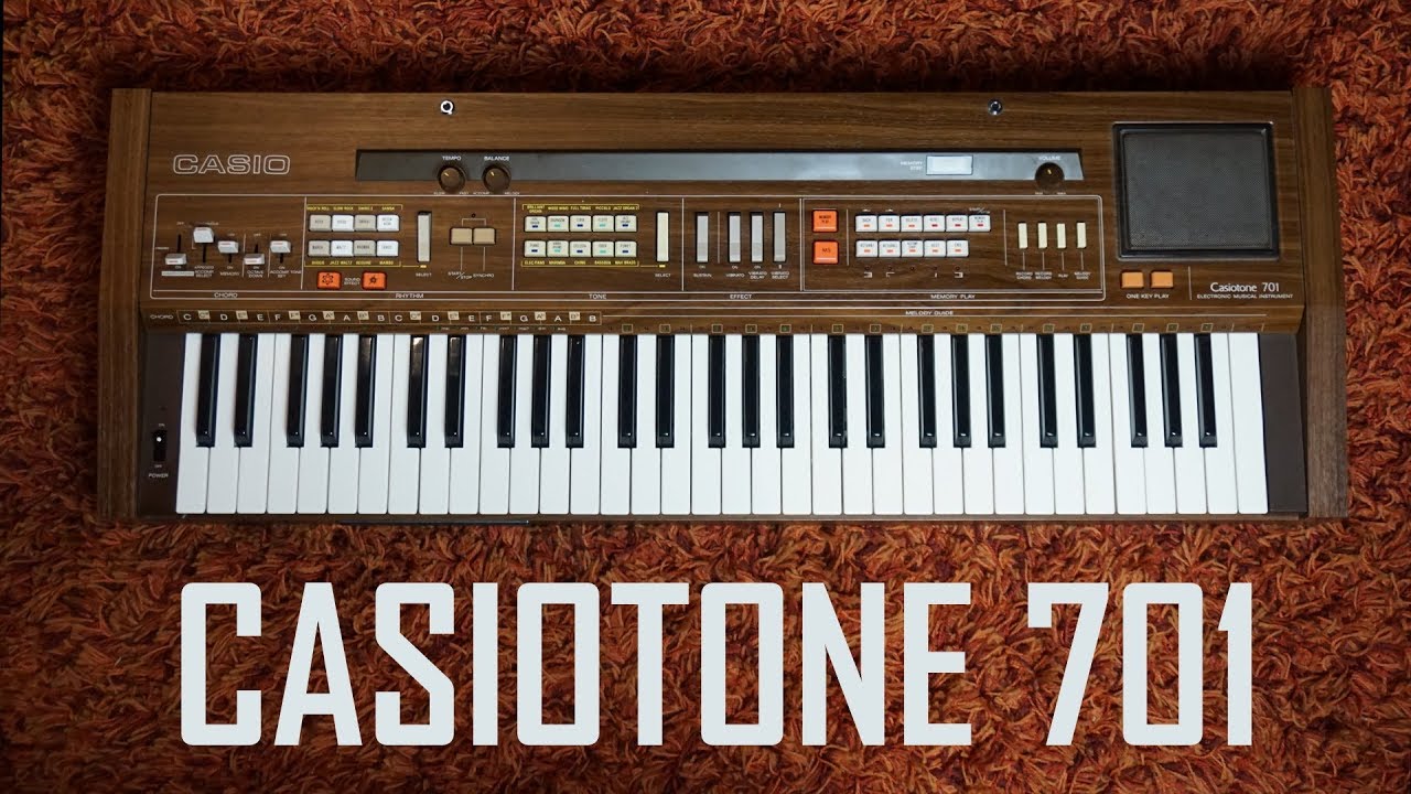 CASIO Casiotone 701 電子楽器 ヴィンテージ Casiotone 701 (CT-701