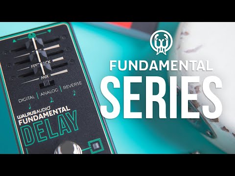 Walrus Audio Fundamental Series Delay Tech Demo - YouTube