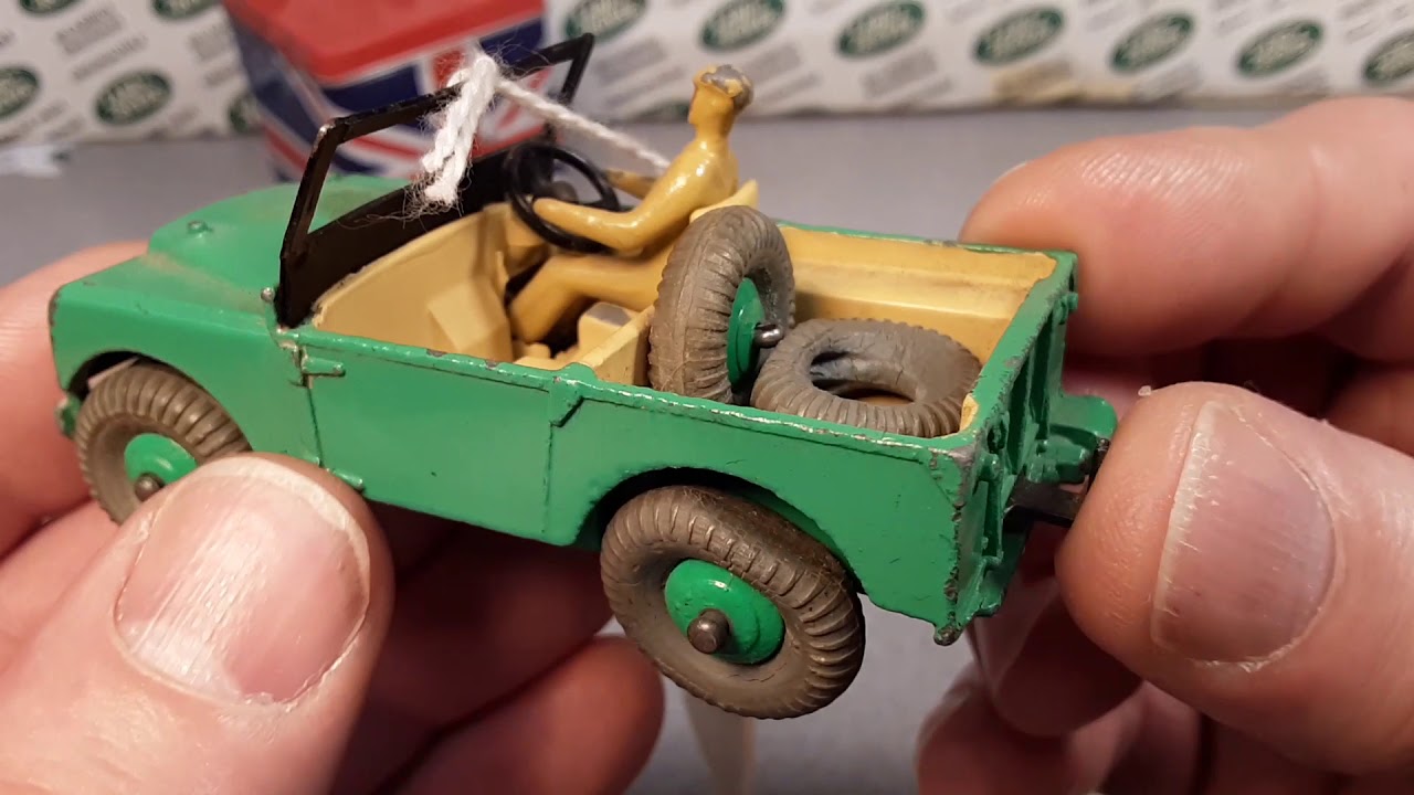 Rover Land Dinky Toy 340 model review - YouTube
