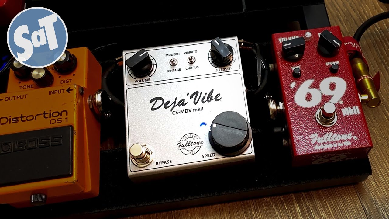 美品】Fulltone Deja'Vibe CS-MDV mkII コーラス Fulltone Mini-Deja