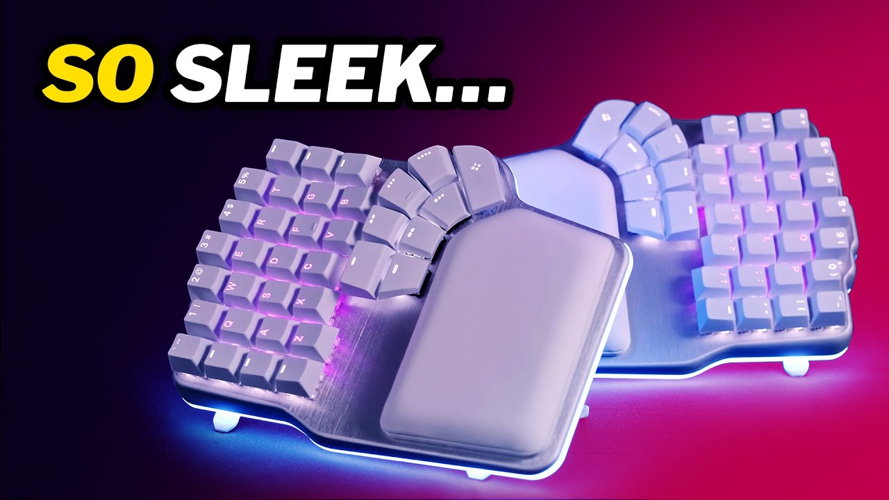 使いこなせる？ 斜めに立つ左右分割キーボード | ギズモード・ジャパン