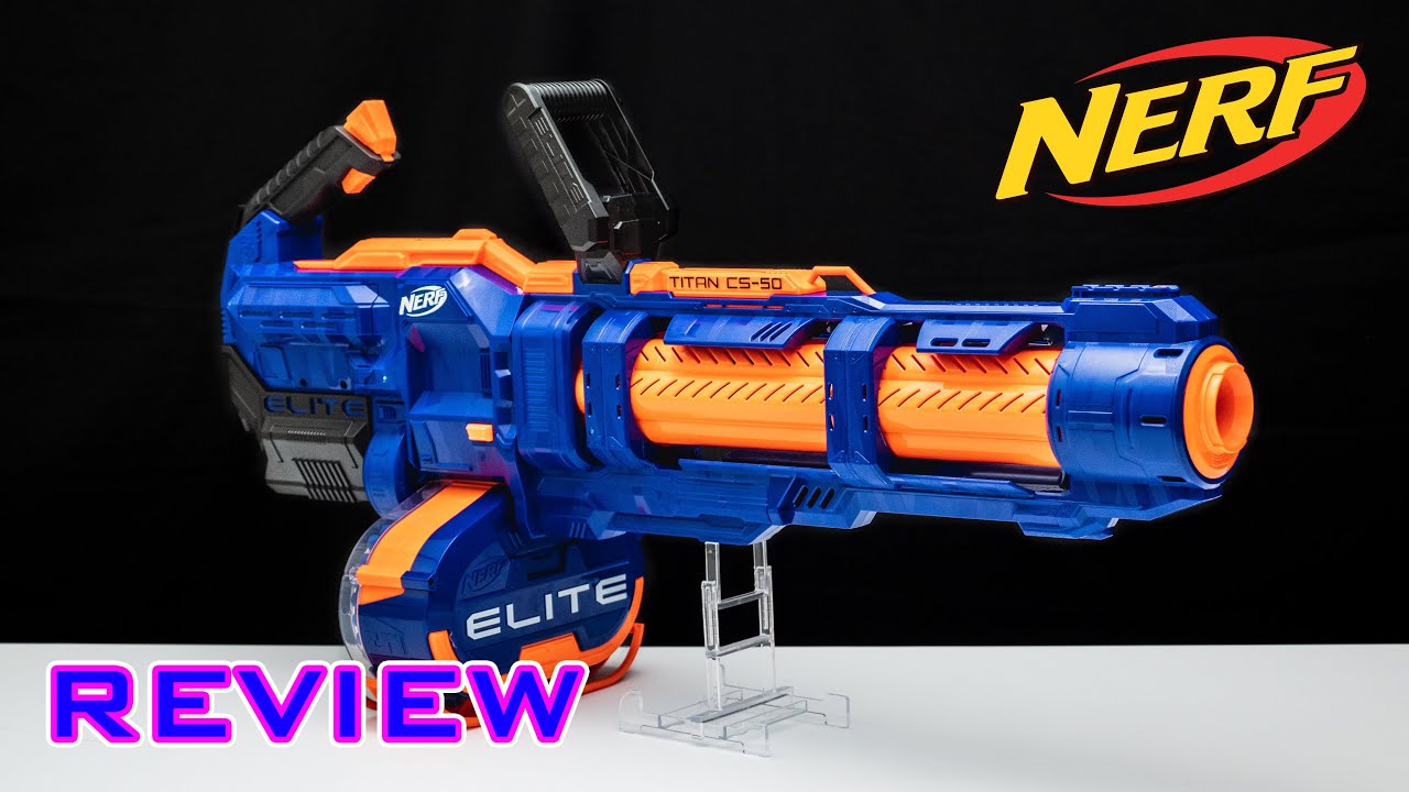 ナーフタイタンC Sー50 REVIEW] Nerf Elite Titan CS-50 | NERF