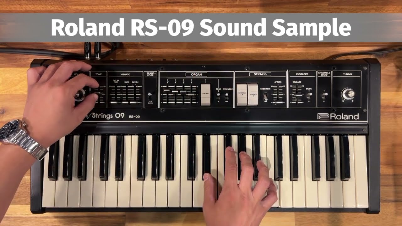 極美品 デッドストック ROLAND ローランド SA-09 シンセサイザー