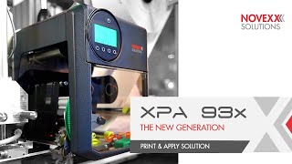 Intelligent Print & Apply XPA 93x I NOVEXX Solutions