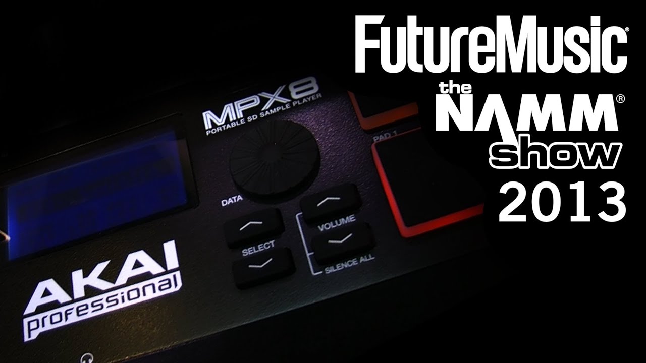 NAMM 2013: Akai MPX8 eight-pad sample launcher - YouTube