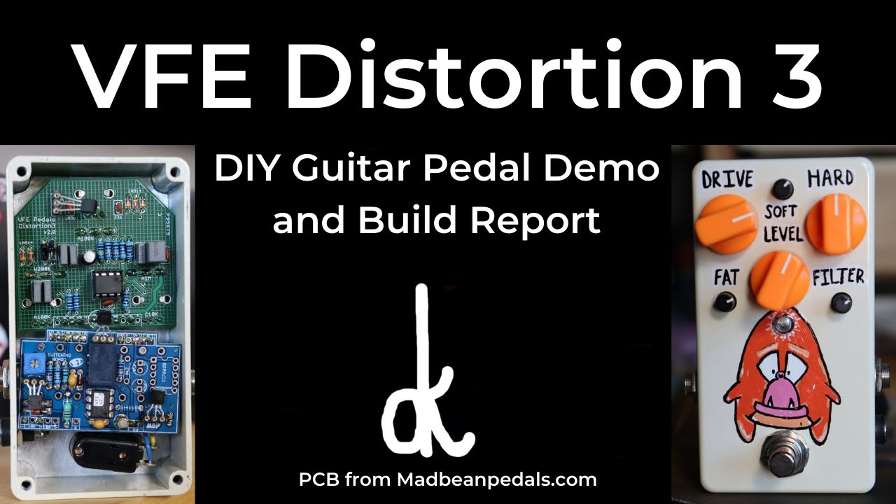 VFE Pedals Distortion 3 - YouTube