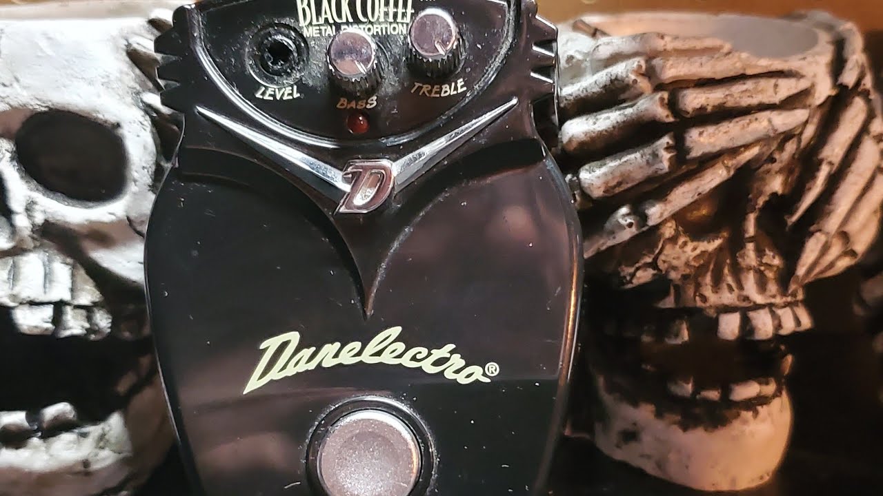 ギター Danelectro BLACK COFFEE L DISTORTION Review & Demo
