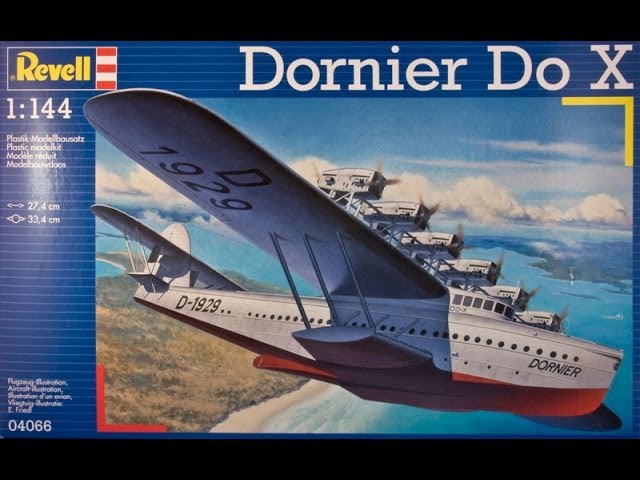 Revell 1/144 Dornier Do X 未組立 外箱未開封Ln316 Revell 1/144