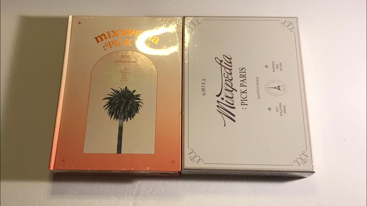 mixxpedia PICK 1st Photobook ソリュンコンプセット mixxpedia PICK