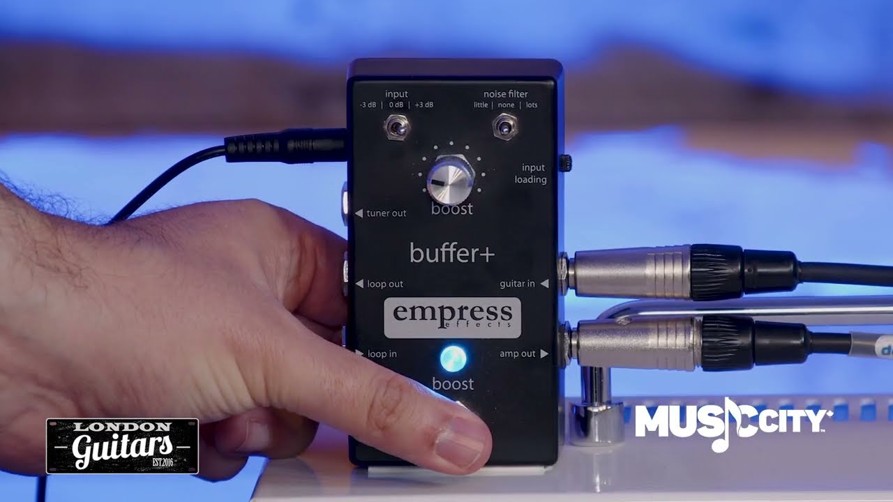 Empress Effects Buffer+ Guitar Pedal Demo at Music City - YouTube