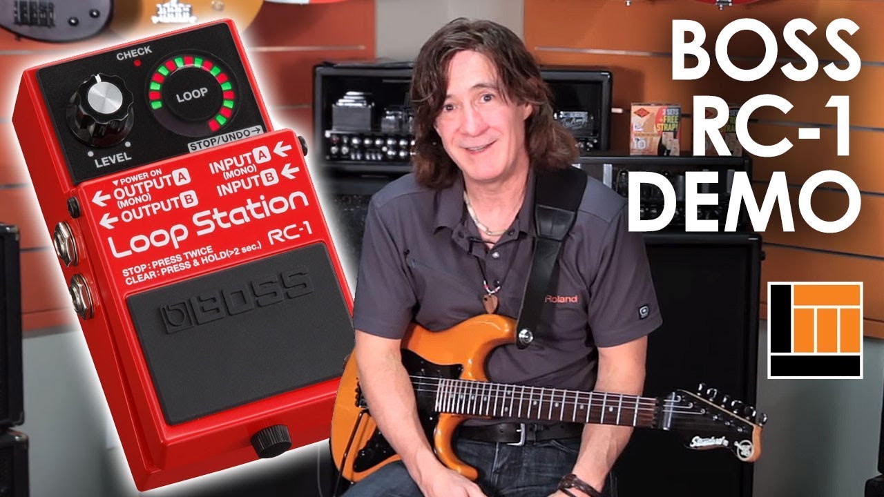 BOSS RC-1 Loop Station [Product Demo] - YouTube