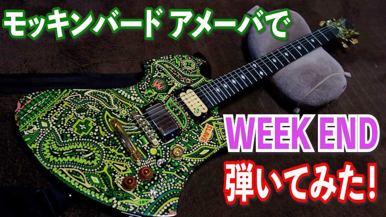 良・美品】アメーバペイント・hideモデル。モッキンバード。ソフト