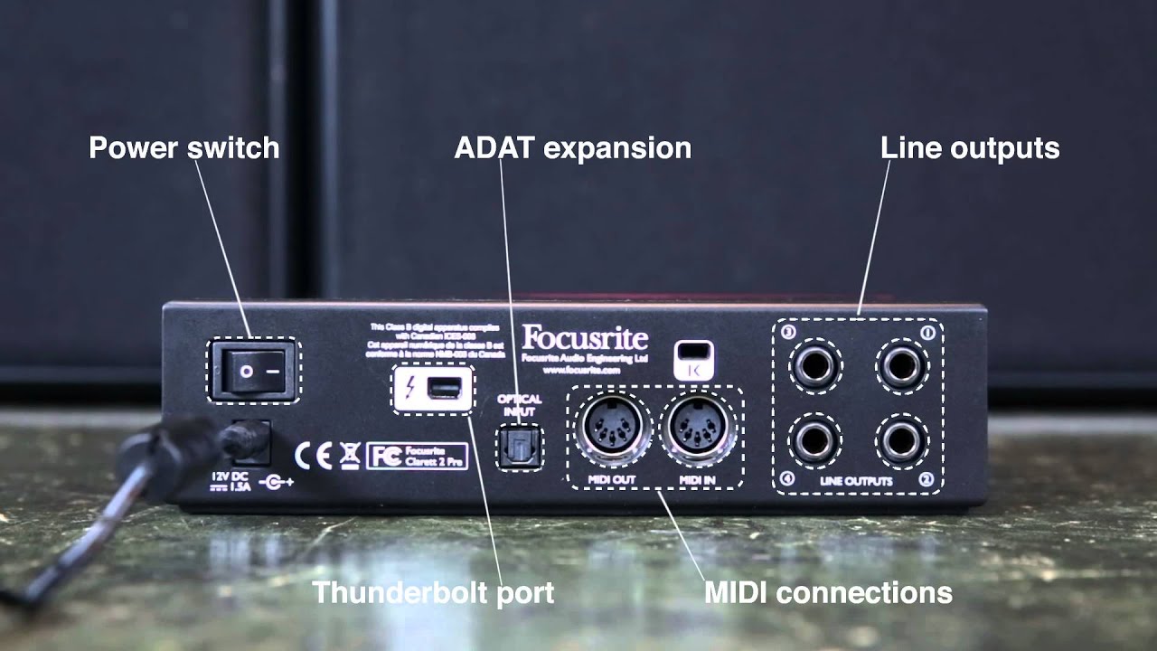 FOCUSRITE ( フォーカスライト ) Clarett 2Pre 送料無料 | サウンドハウス