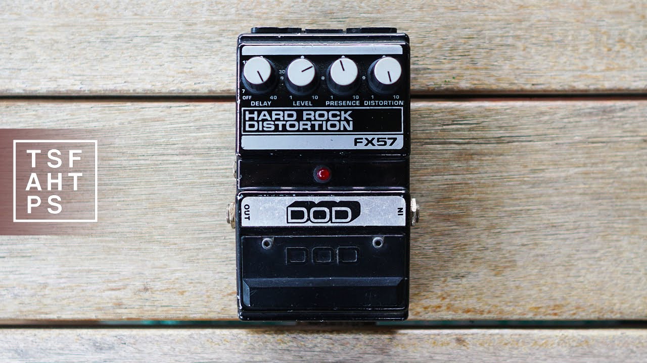 DOD FX57 Hard Rock Distortion - YouTube