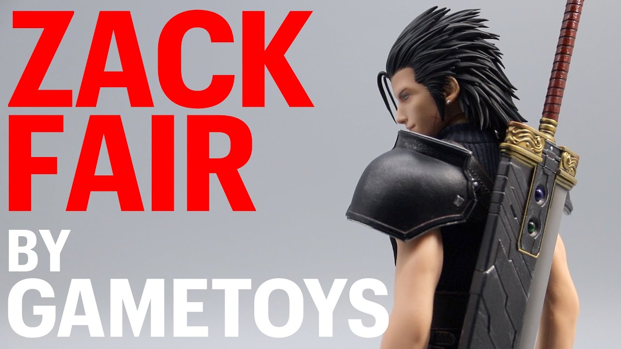 GameToys Zack Fair Crisis Core Final Fantasy 7 1/6 Scale Figure