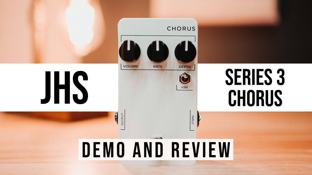 JHS 3 Series Chorus Pedal Demo and Review - YouTube