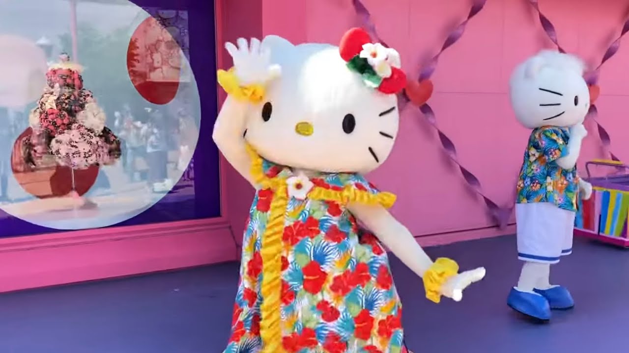 USJ20周年夏限定】ダニエル・キティーの可愛いダンス‼️ 『NO LIMIT