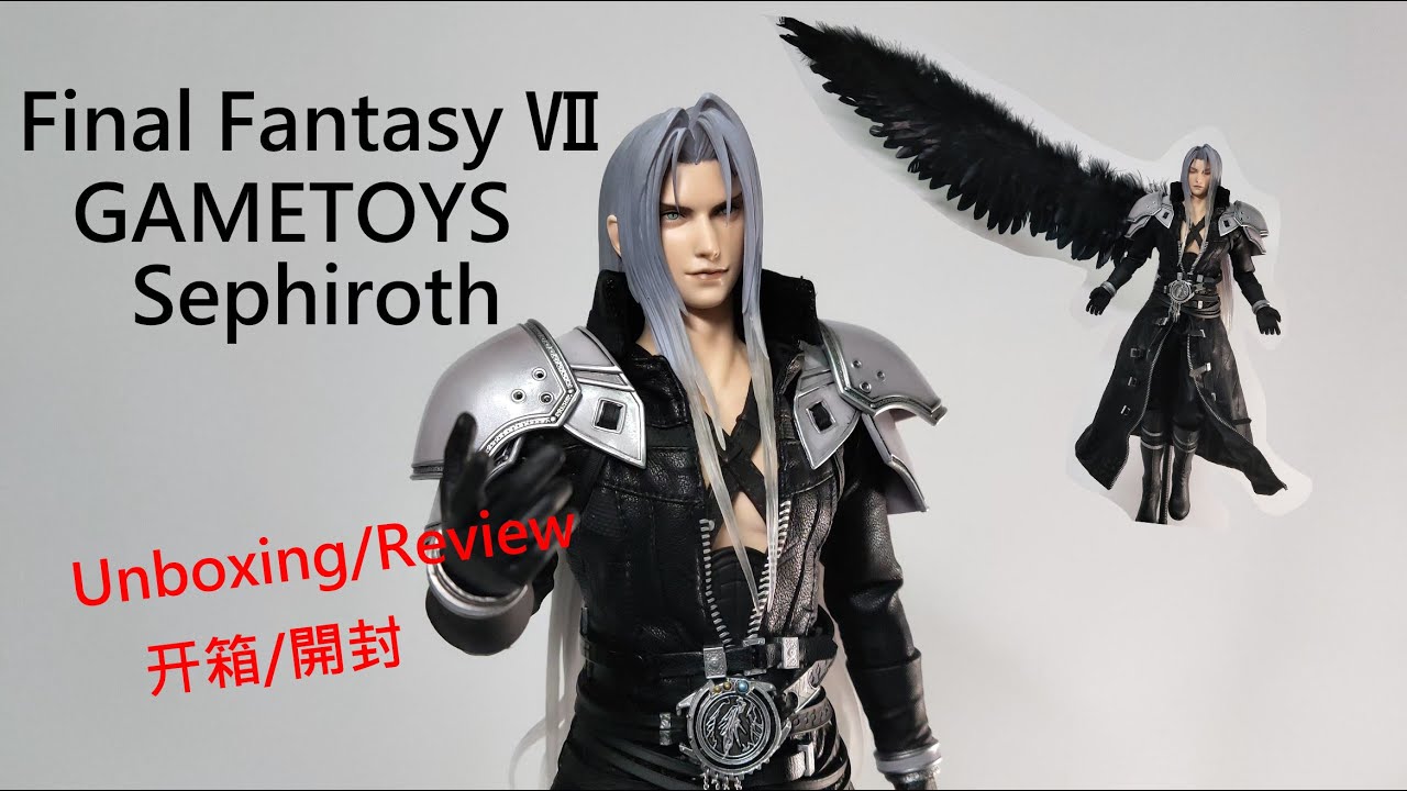 GAMETOYS Sephiroth Final Fantasy Ⅶ Unboxing/Review 1/6 Scale