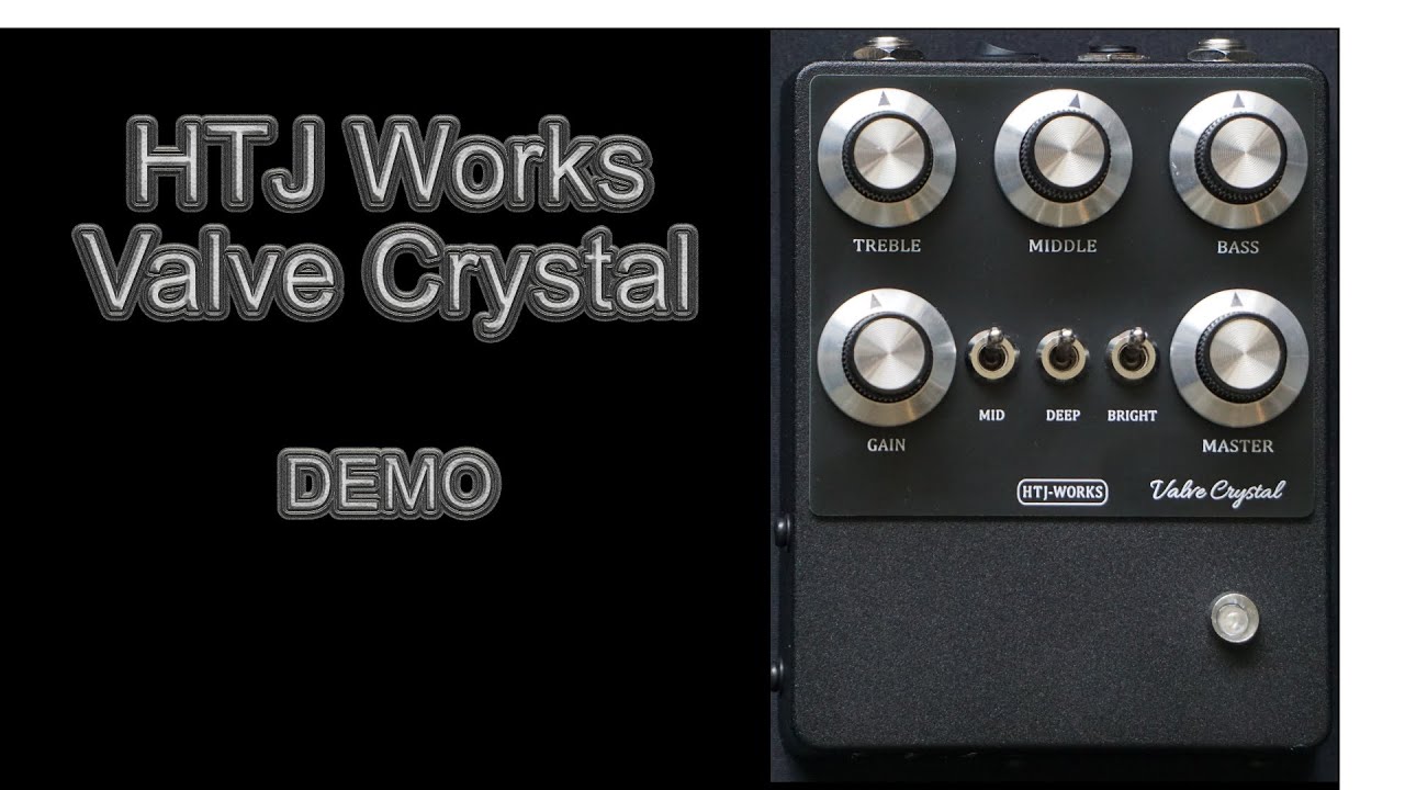HTJ-WORKS | Valve Crystal 12AX7 | Valve Tube Driven Preamp