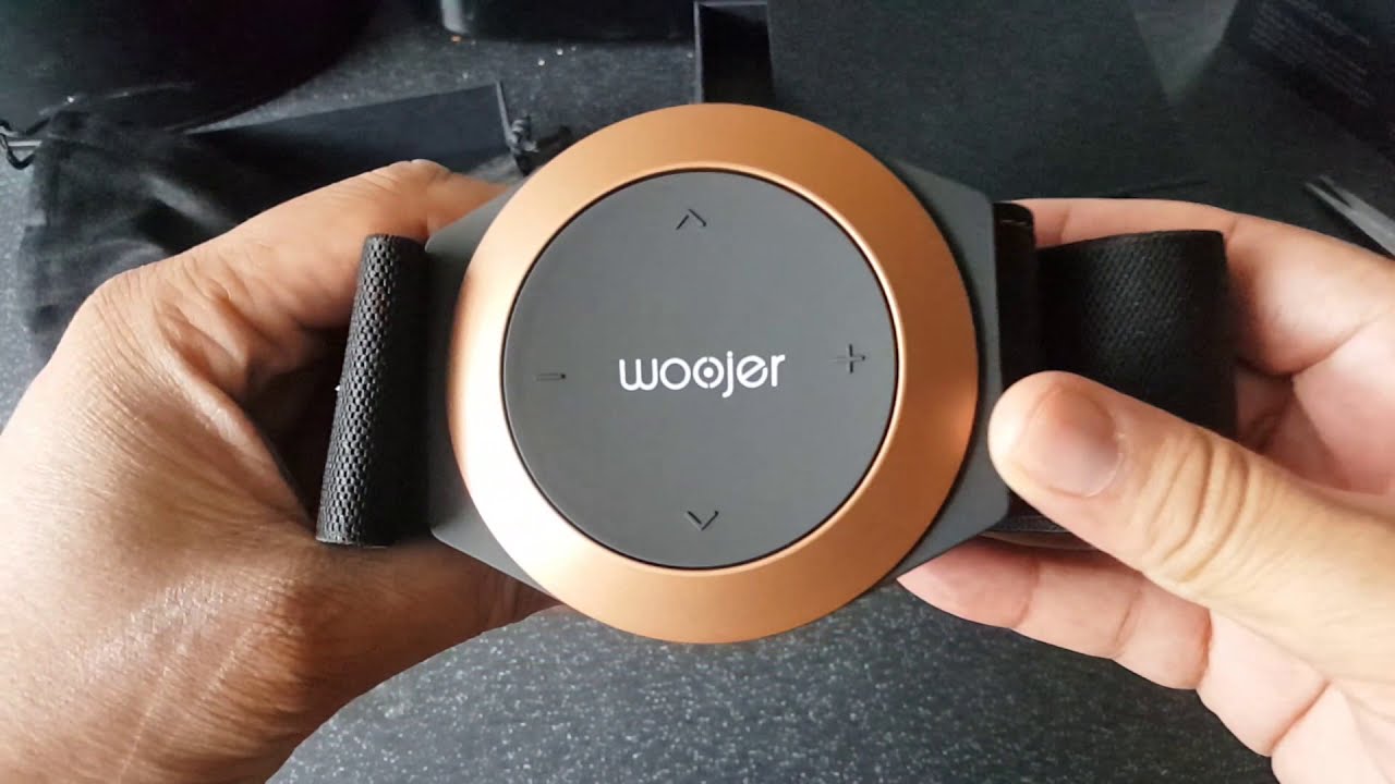 Woojer Strap Edge Unboxing (UK) - YouTube